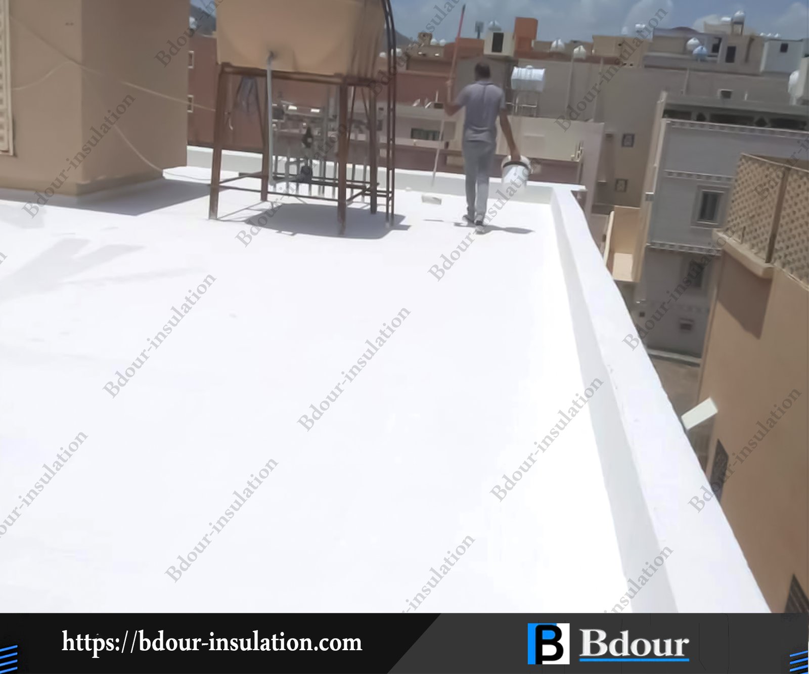 شركة عزل اسطح بجدة – خدمة احترافية مضمونة