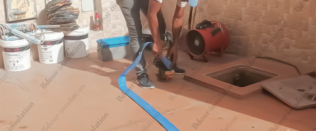 كشف تسربات المياه في حي الفيحاء بجدة مع فاحص كاميرات حرارية متقدم