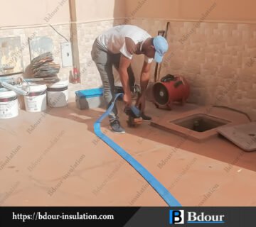 كشف تسربات المياه في حي الفيحاء بجدة مع فاحص كاميرات حرارية متقدم